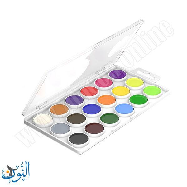الوان مائية 18 لون اقراص  ErichKrause 41725