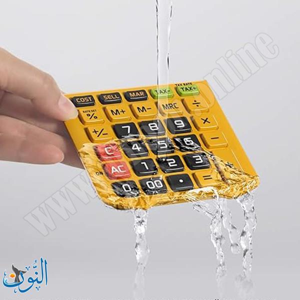 حاسبة مكتب صغيرة  مقاومة للماء و الغبار CASIO WM-320MT