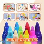 طقم اقلام اكريليك 8 لون Y.PLUS