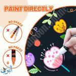 طقم اقلام اكريليك 8 لون Y.PLUS