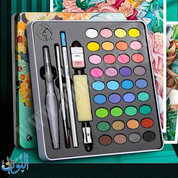 طقم فني متكامل بالألوان المائية ماريس