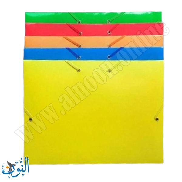 ملف كرتون مع مغيطة قياس A4