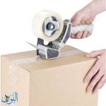 شريط لاصق عريض شفاف