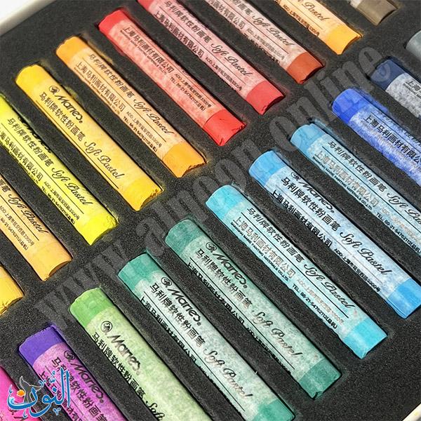 ألوان طباشيرية ناعمة تدرجات غنية ودمج سلس ماريس Soft Pastel