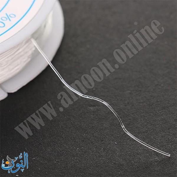 خيط مطاطي شفاف للأشغال اليدوية
