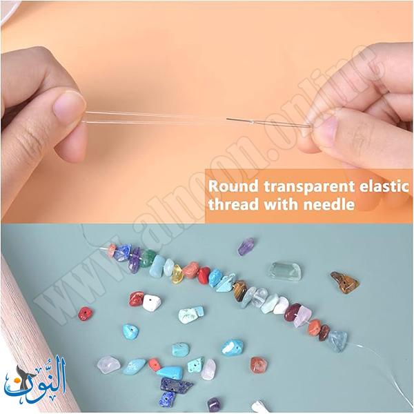 خيط مطاطي شفاف للأشغال اليدوية