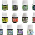 الوان زجاج 45 مل pebeo Vitrail