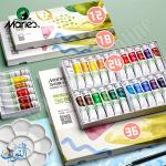 طقم الوان مائية 12 مل قابلة للغسل ماريس