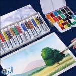 طقم الوان مائية فئة المحترفين 9 مل ماريس