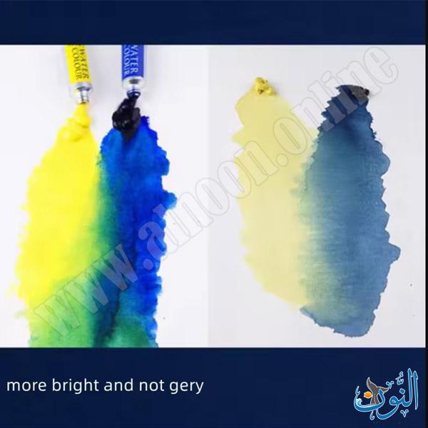 طقم الوان مائية فئة المحترفين 9 مل ماريس