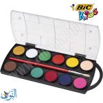 الوان مائية 12 لون BIC