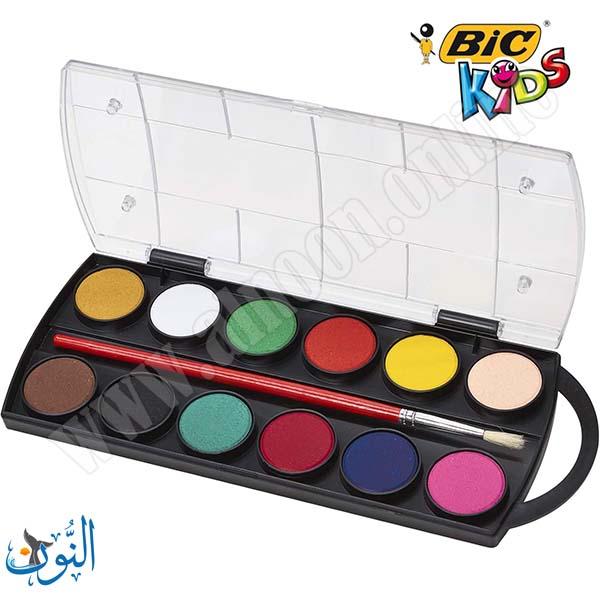 الوان مائية 12 لون BIC
