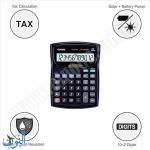 حاسبة مكتب صغيرة مقاومة للماء و الغبار CASIO