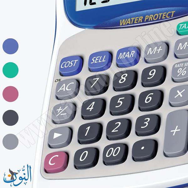 حاسبة مكتب صغيرة مقاومة للماء و الغبار CASIO