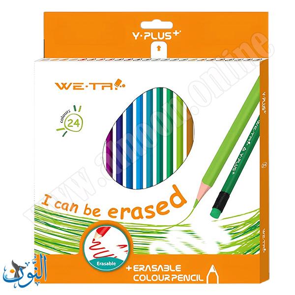 الوان خشب قابلة للمسح مع ممحاة Y.PLUS