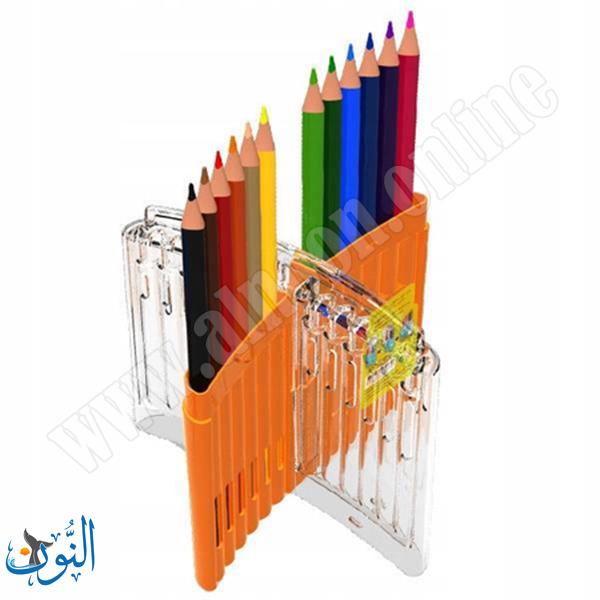 الوان خشب 12 لون في علبة ذكية  Y.PLUS+ X-COLOR