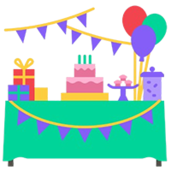 زينة و احتفالات